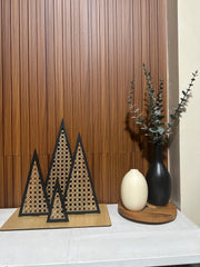 Miranda Solihiya Triangle Wooden Tree Set