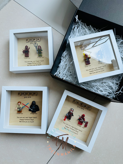 READY SETS FOR SUPERHERO MINI FRAME (NOT PERSONALIZED)