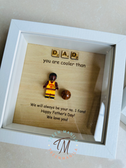 READY SETS FOR SUPERHERO MINI FRAME (NOT PERSONALIZED)